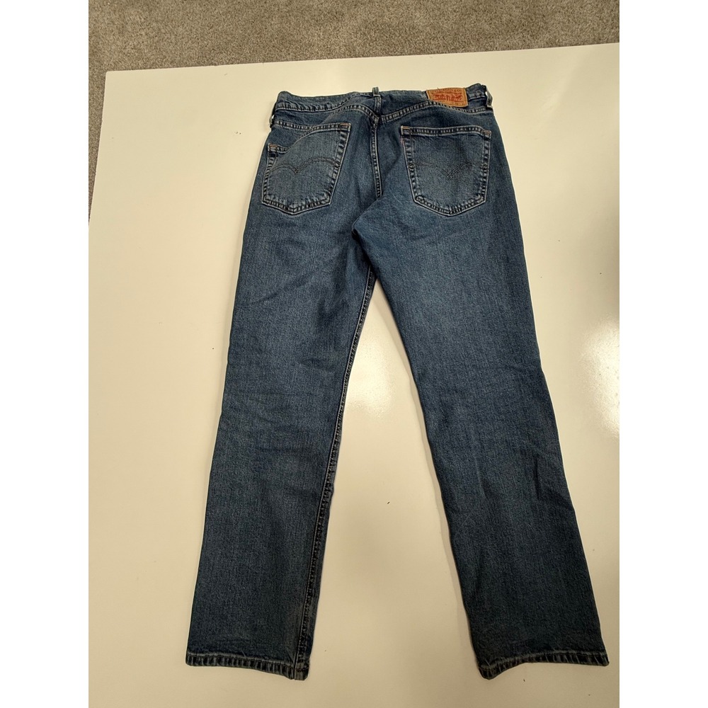 Levis 541 Mens Athletic Taper Blue Denim Jeans Medium Wash 32x32 - Picture 4 of 4